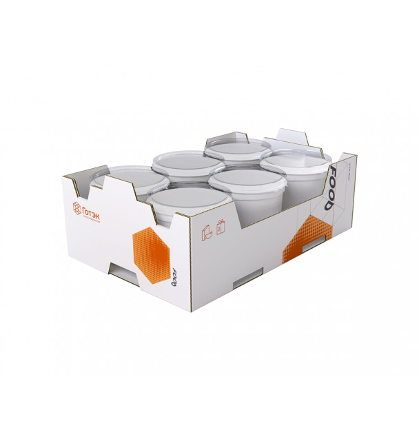 Tray for plastic cups