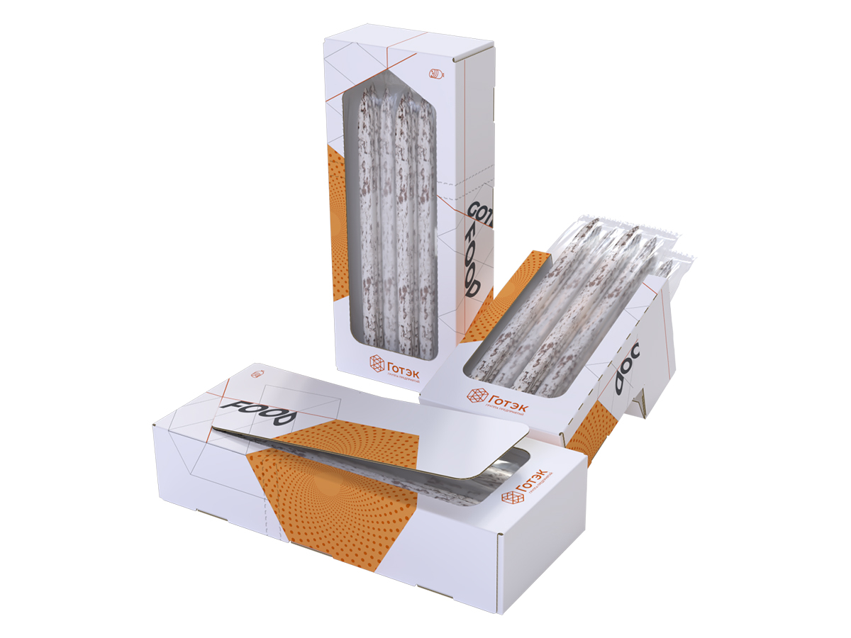 Multifunctional SRP for thin premium sausages