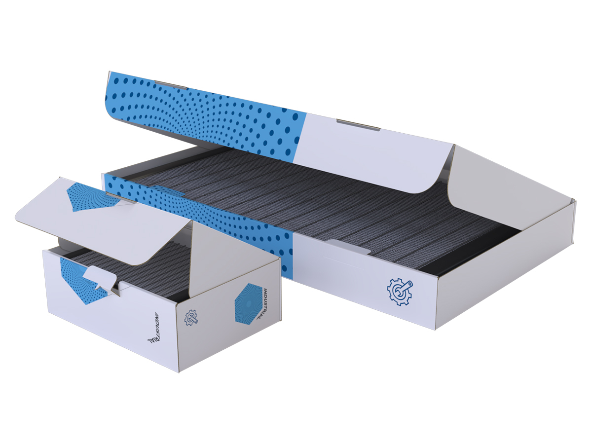 Packaging solutions for machinery and spare parts for it
